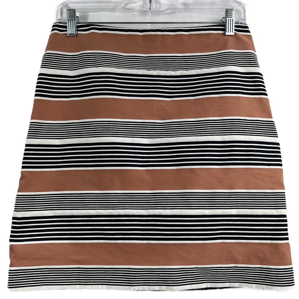 Ann Taylor LOFT Multi-color Striped Pencil Skirt | Size 6